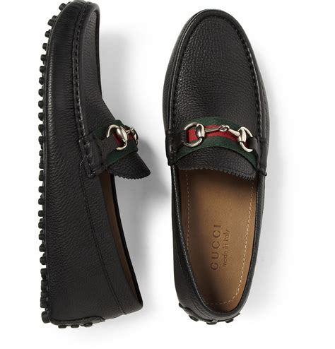 gucci driving shoes mens|gucci men's moccasins.